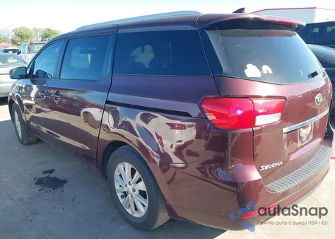 2016 Kia Sedona Lx from USA, damaged, VIN KNDMB5C12G6128759